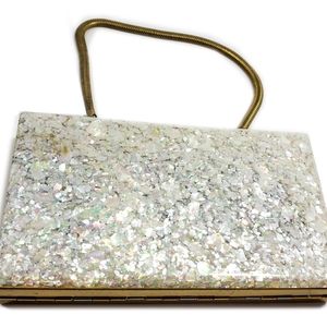 1950's French Cigarette Case & Vanity Carryall